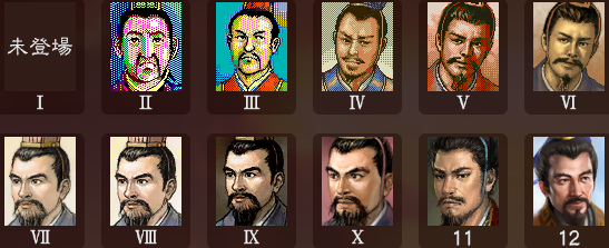 三国志1-14代武将数据及头像汇总(五)