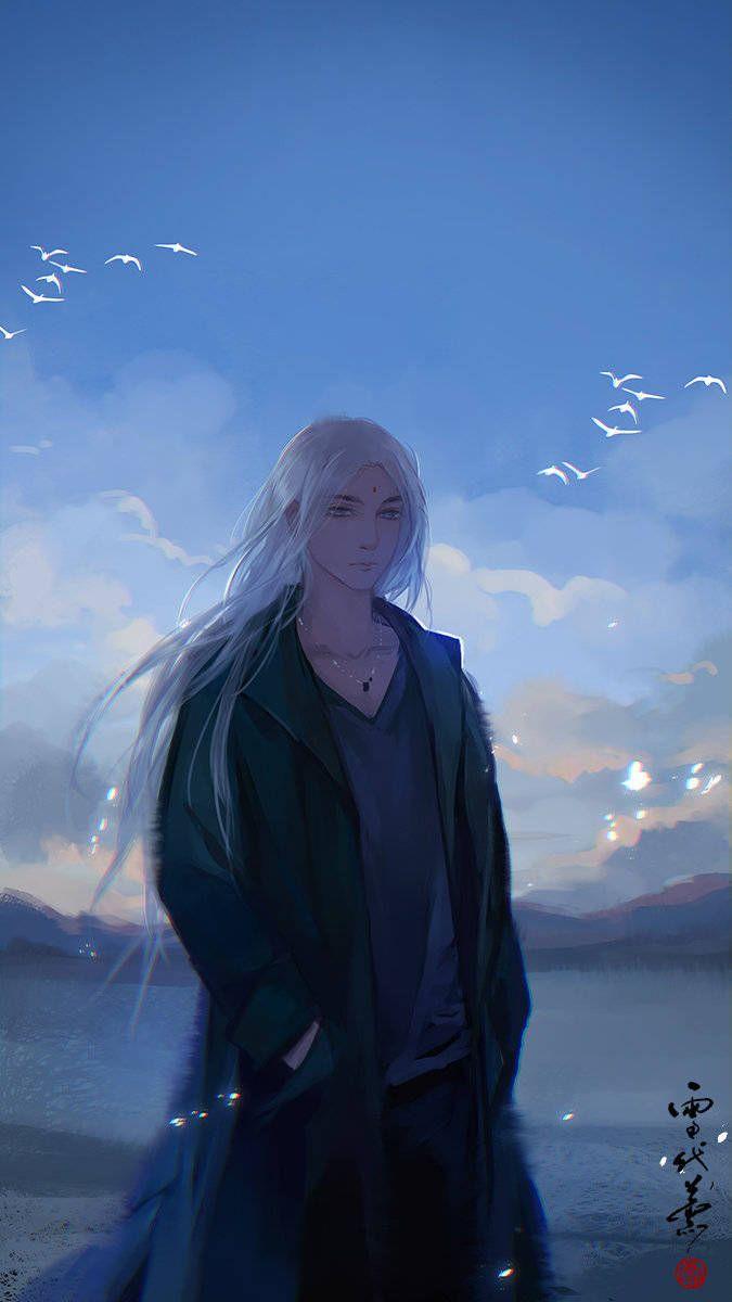 求问大家心里面的动漫银发男角色