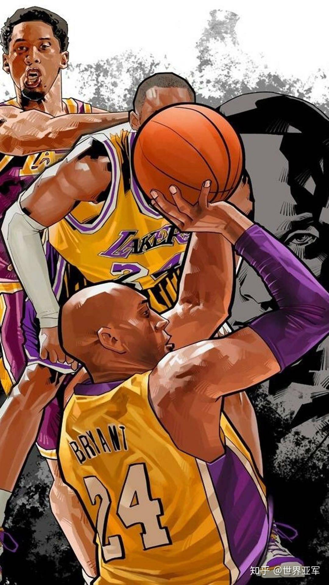 有那些好看的nba或者是篮球方面的手机壁纸图片