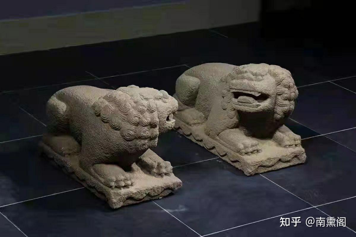 明代卧狮一对 - 知乎