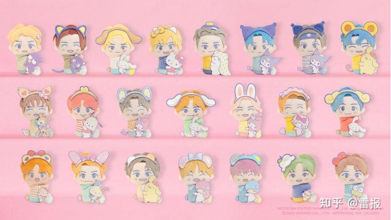 三丽鸥与韩国偶像团体nct的联名周边宣传图亚洲整体业绩实现增益:销售