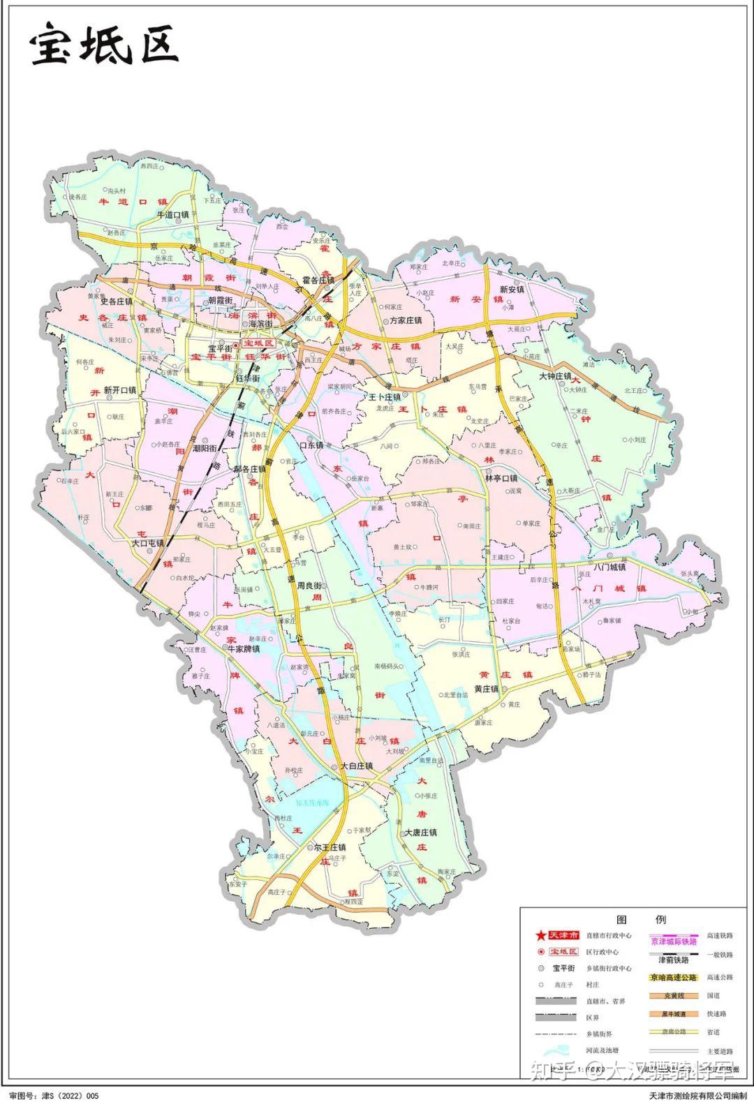 图文解读天津市2023年行政区划(16个区高清地图) - 知乎