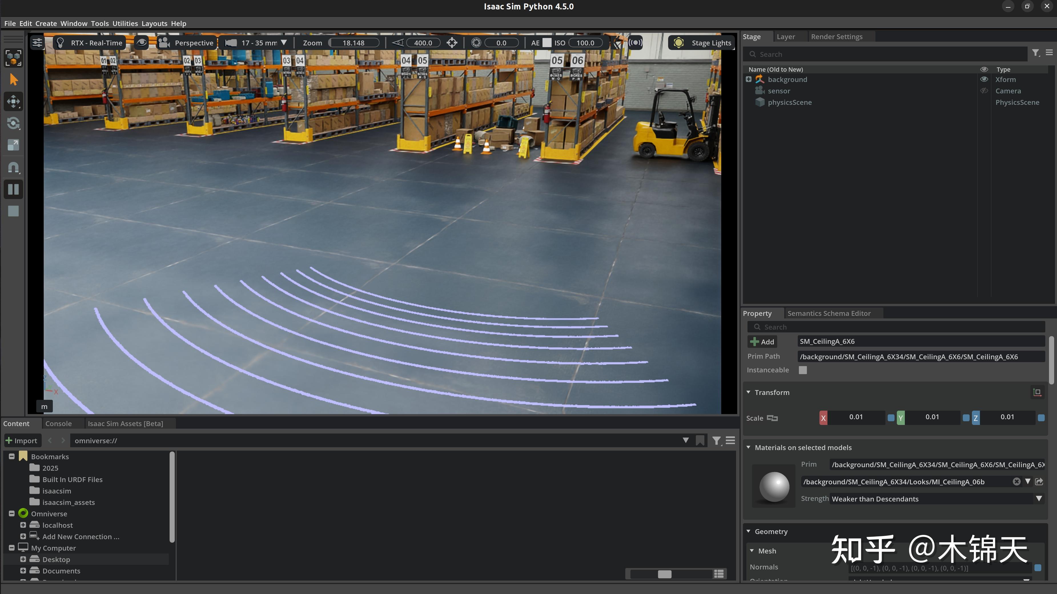 【Isaac Sim 4.5.0】ROS 2 Tutorials (Linux and Windows) - RTX Lidar ...
