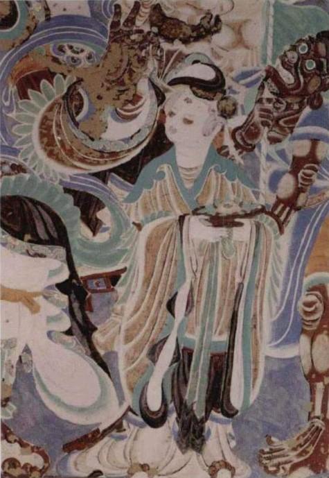 千年时尚敦煌壁画中的服饰