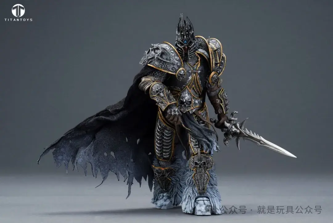 titan 1/12巫妖王:首款6寸可动阿尔萨斯来了!