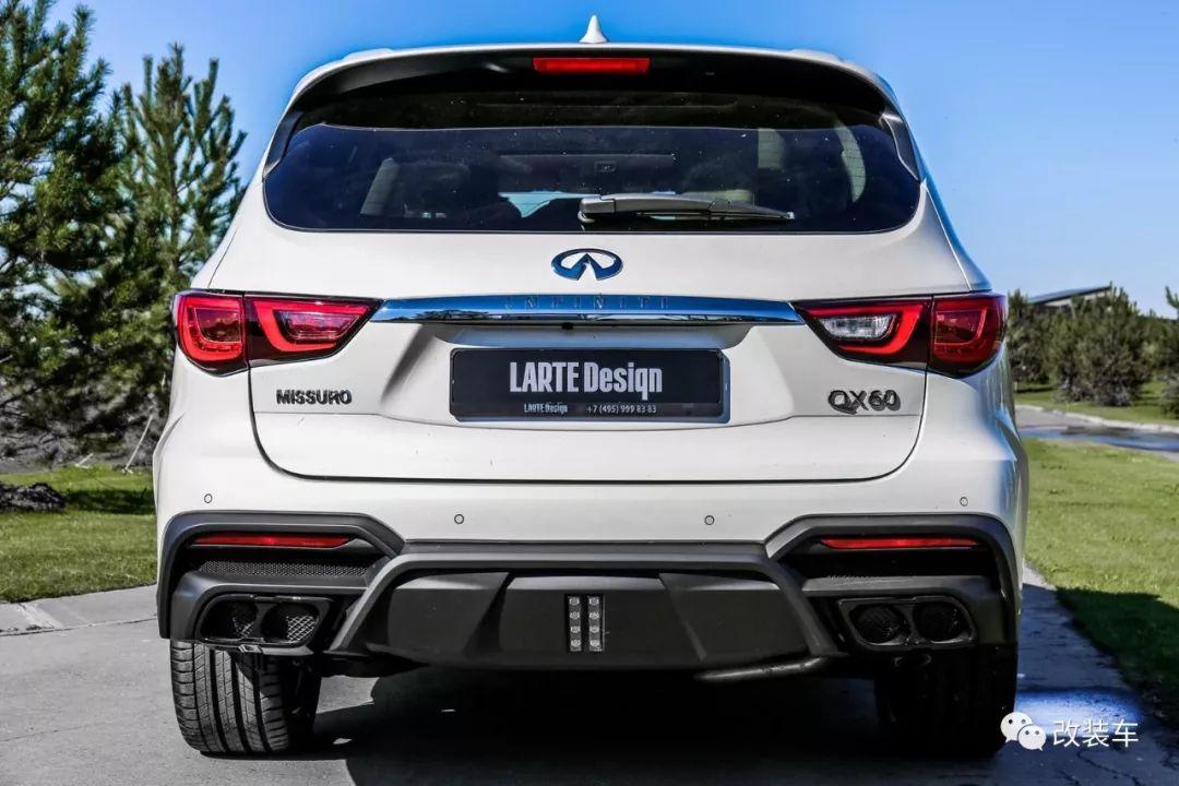 英菲尼迪qx60改装黑武士激进套件,摇身一变成为反派角色! - 知乎