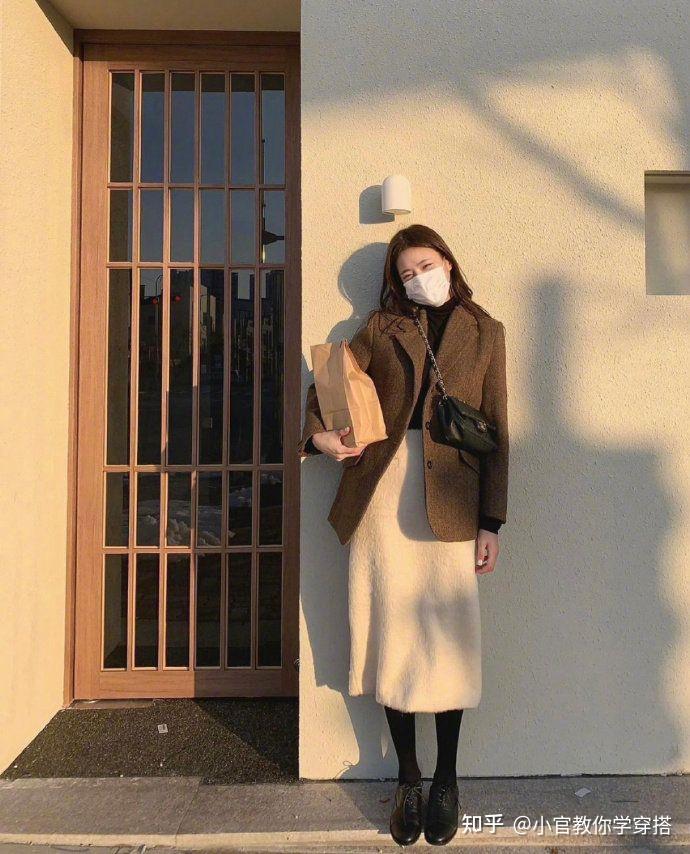 穿衣搭配冬季休闲简单舒适温柔女生穿搭6767676767