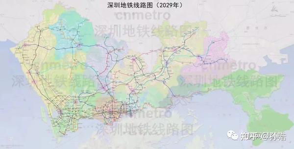深圳详细地铁线路图(1-33号线),附高铁与城际线路图,持续更新 - 知乎