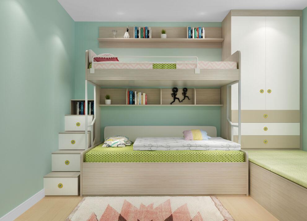 私人订制的儿童房样板间效果图给大家晒晒