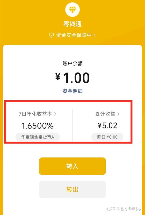 微信中的“零钱通”到底安不安全?有哪些注意事项?看完涨知识了 - 知乎
