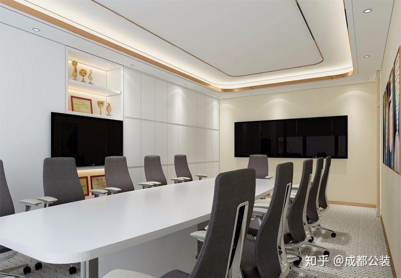 成都科技公司办公装修设计案例 - 知乎
