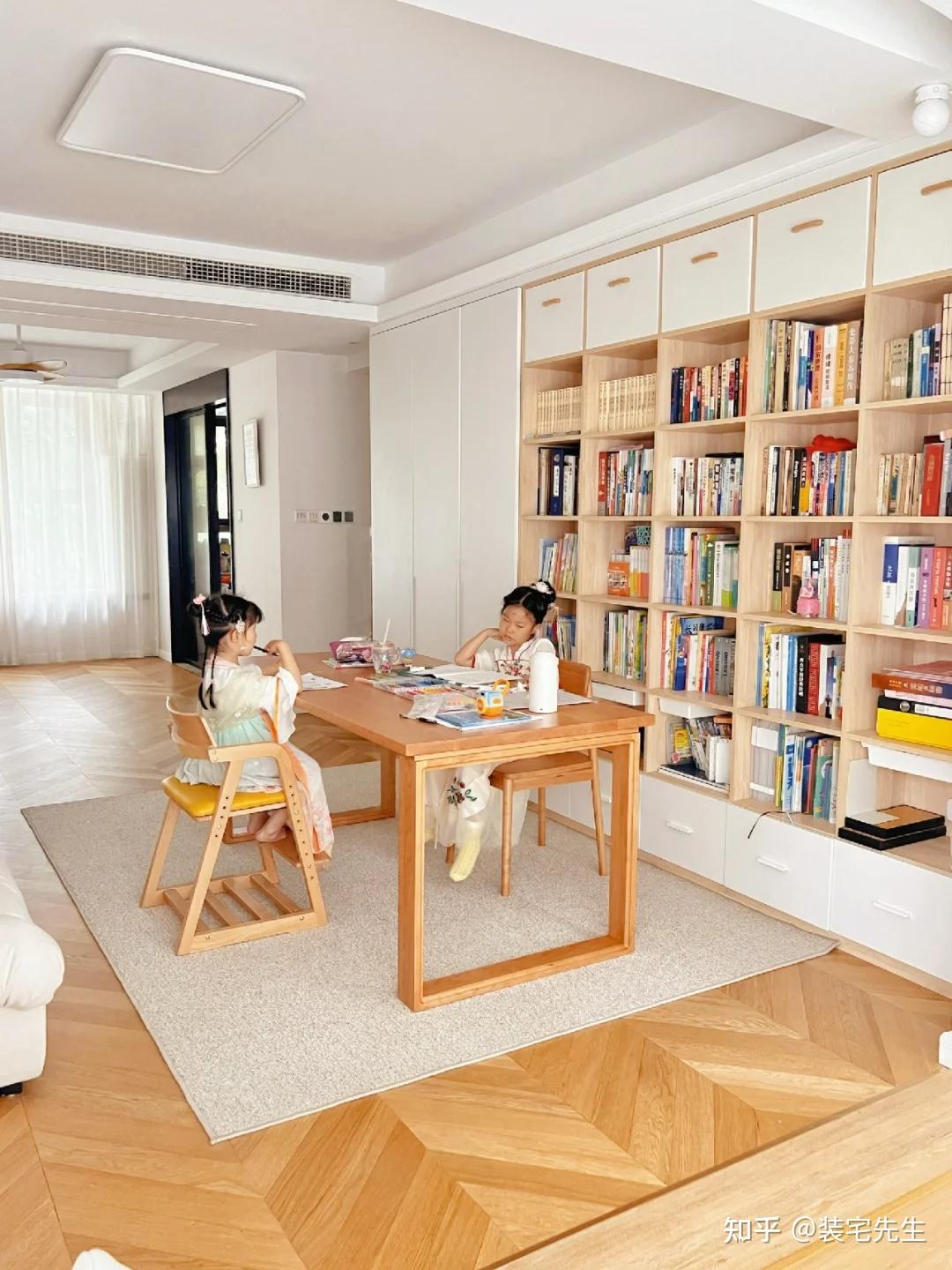 入住一年,我发现最不后悔的就是客厅改书房,真是越住越喜欢! - 知乎