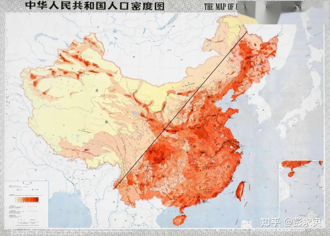 胡焕庸线的新数据 课程分享42 - 知乎