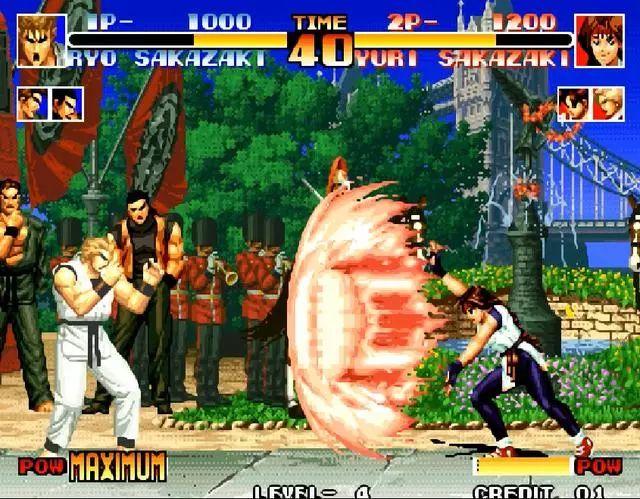 历代拳皇霸王翔吼拳演变史格斗游戏中威力最大的波动