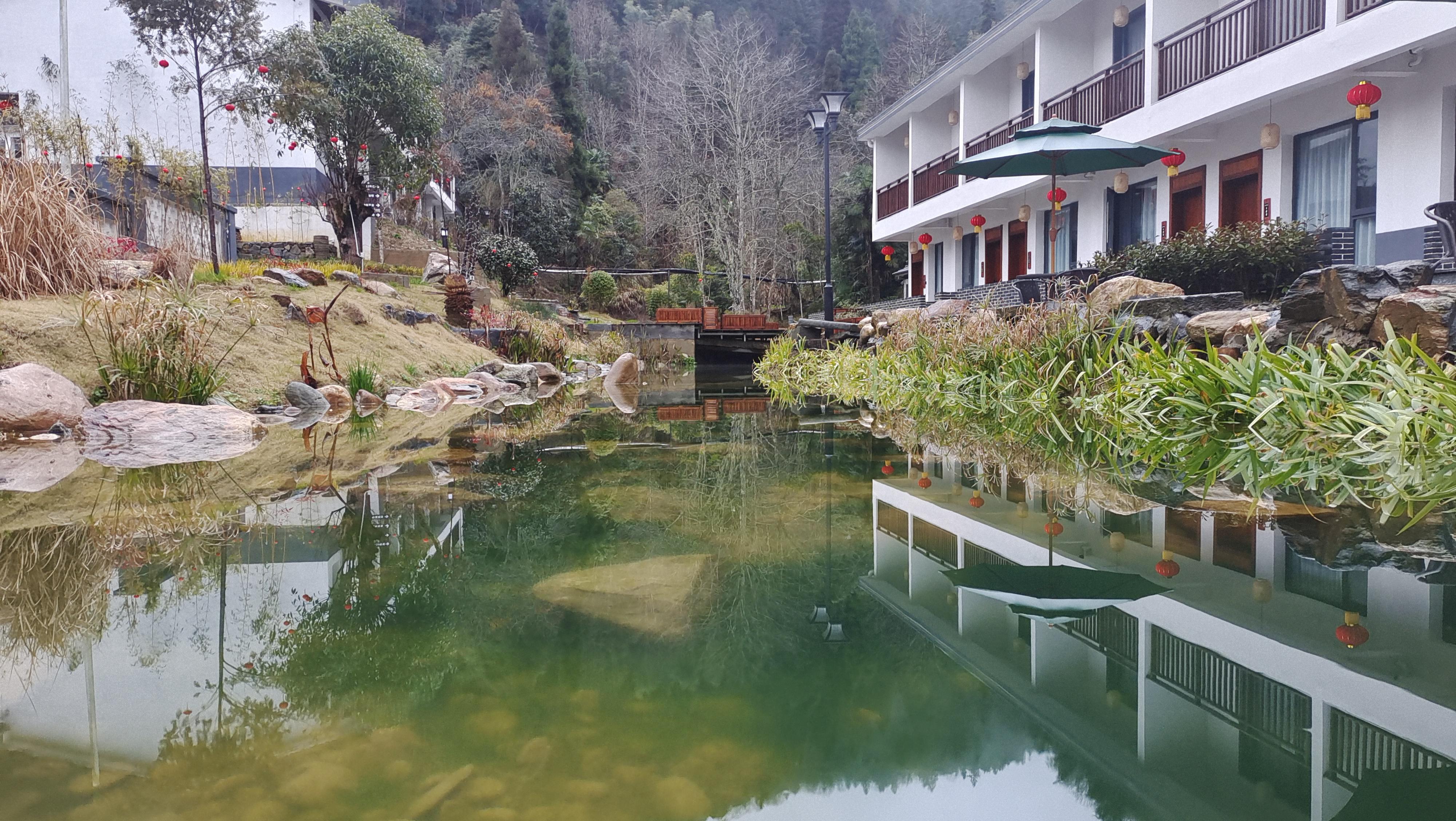 美丽吉安:井冈山半亩方塘清晨风光