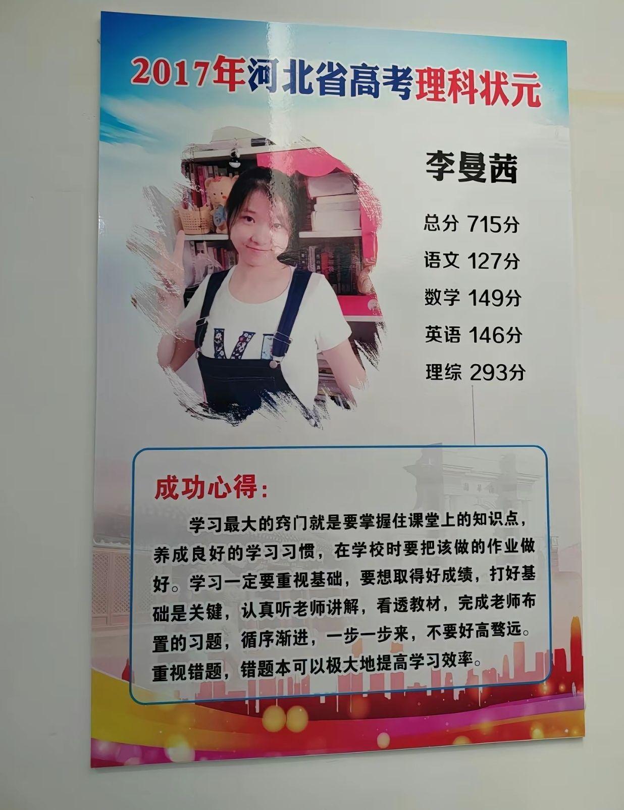 河北1977-2023年高考状元