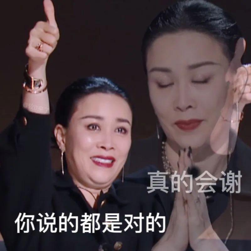 浪姐3表情包:王心凌 那英 宁静 oh baby 情话多说一点~ - 知乎