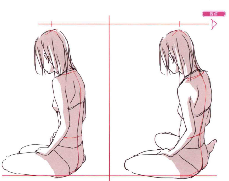 画面人物没有立体感怎么解决教你决定视点画出人物立体感