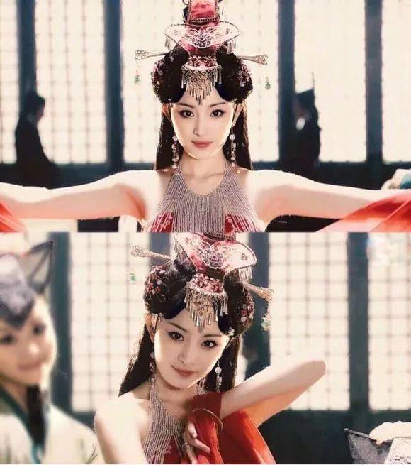 杨幂在《王昭君》中的李夫人扮相刘贺的父亲昌邑王年少寿短,不足20岁