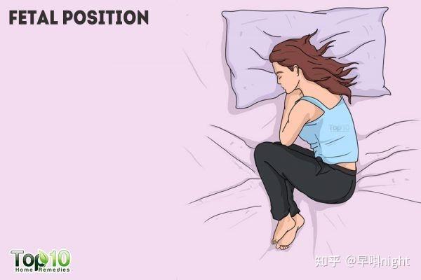 女人侧身睡觉正确图图片