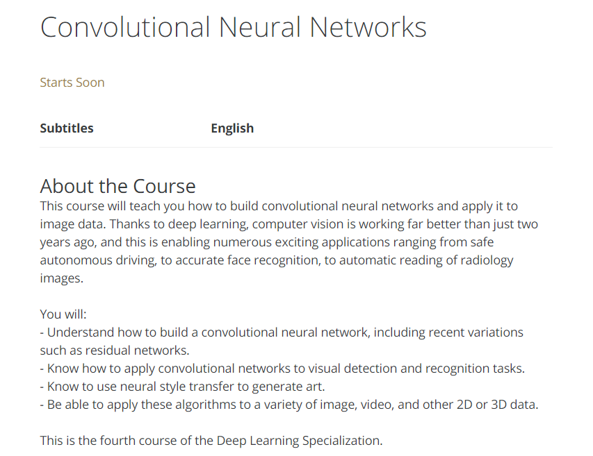 Deep Learning Specialization - 知乎