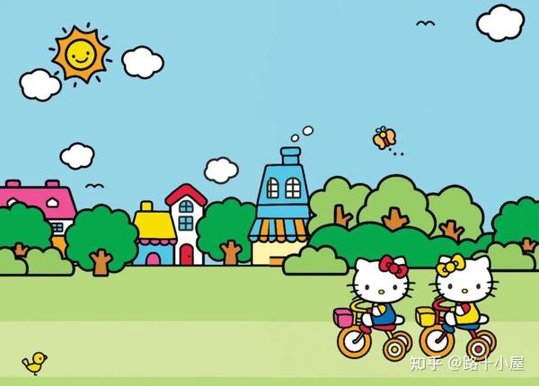 超可爱的helloKitty电脑壁纸 - 知乎