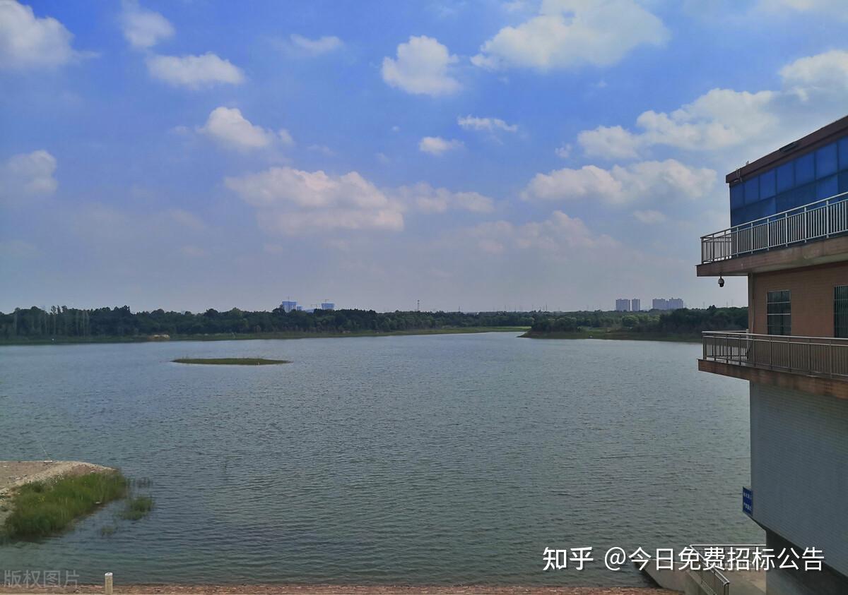 探访泄洪后的郑州常庄水库：水位下降露出浅滩-大河新闻