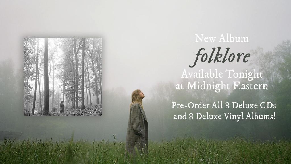 taylor swift新专《folklore》上线,欧美歌星,乐迷热衷齐聚qq音乐