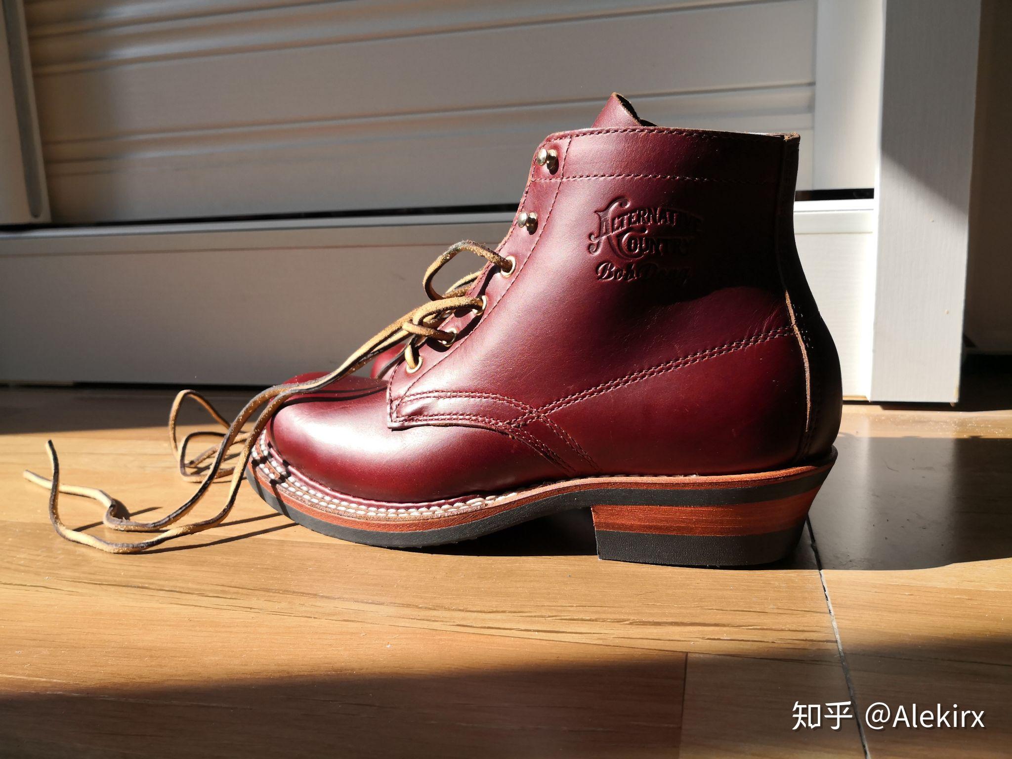 【お年玉セール特価】 burgundy boots D-RING 美品 Visvim - ブーツ