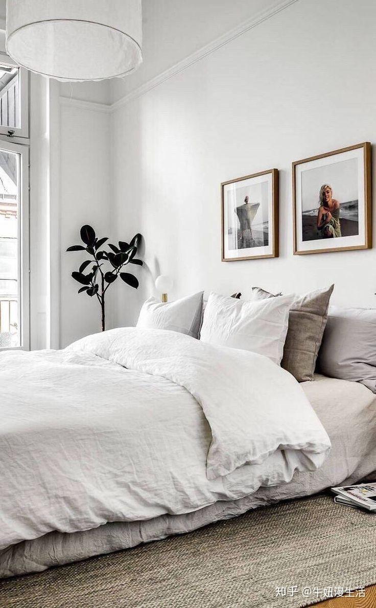 适合夏季的白色卧室