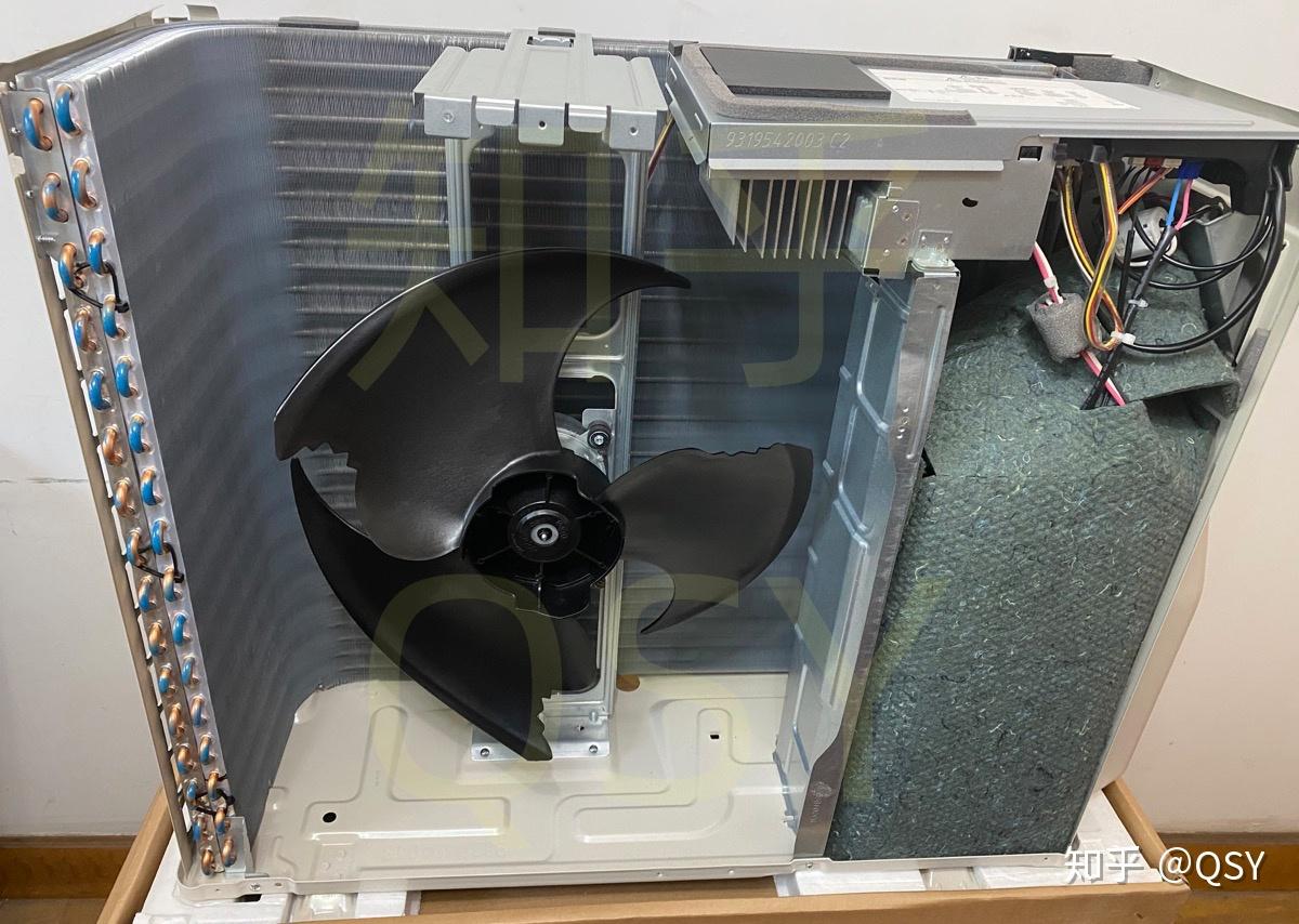 第23篇空调拆机丨富士通诺可力zasqg12kzcaapf575能效的性能怪兽