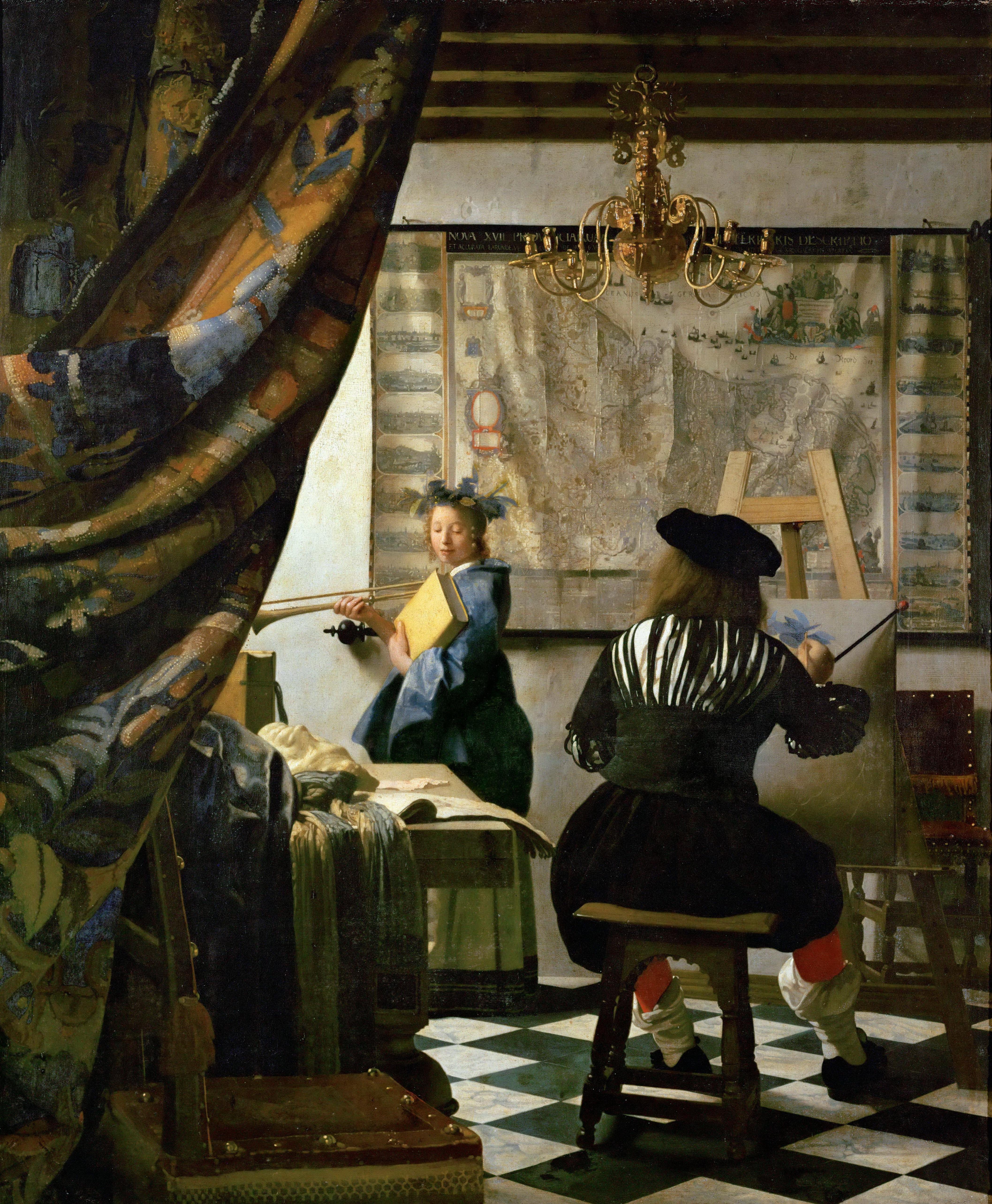 内斯维米尔johannesvermeer1632年10月31日1675年12月15日荷兰画家