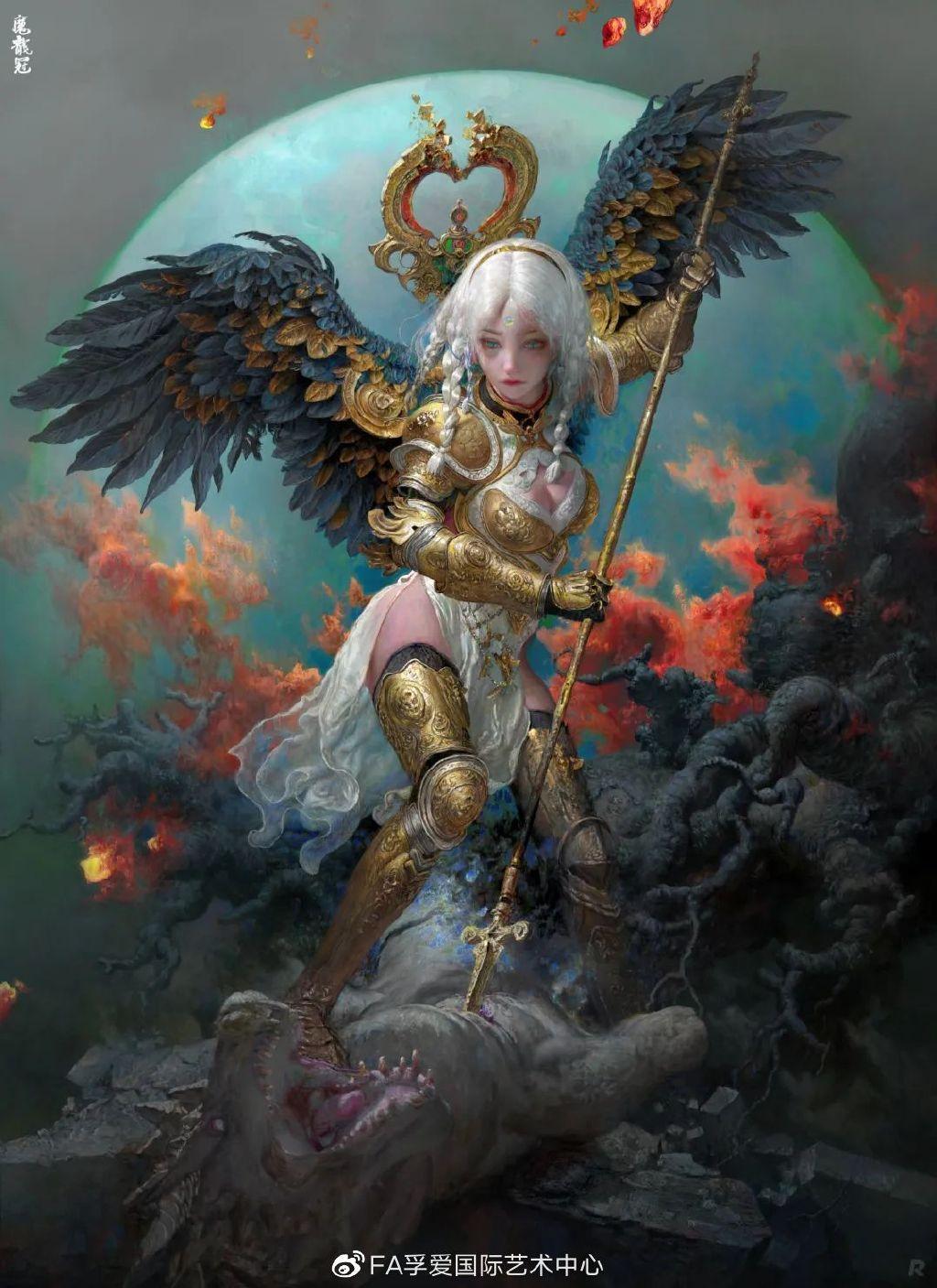 热血值拉满cg艺术家阮佳用实力吊打ai作画