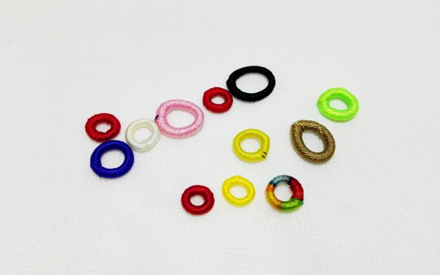 手工红绳编织, 绕线小线圈图文教程