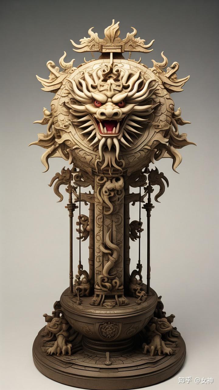 张衡发明的地动仪上有多少条龙？ - 知乎