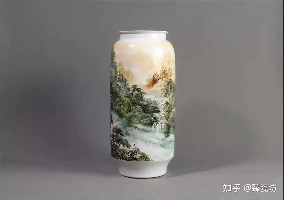 曹志发将传统笔墨与西方色彩艺术完美融合