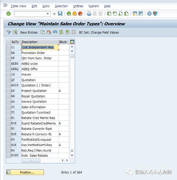 SAP SD课程 3.1 销售订单类型 - 知乎