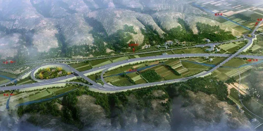 2亿项目概况:太华公路起自合水县太白镇西侧,与g22青兰高速以互通立交