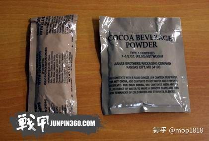 【转载:战甲网】美军口粮和伙食(MRE) - 知乎