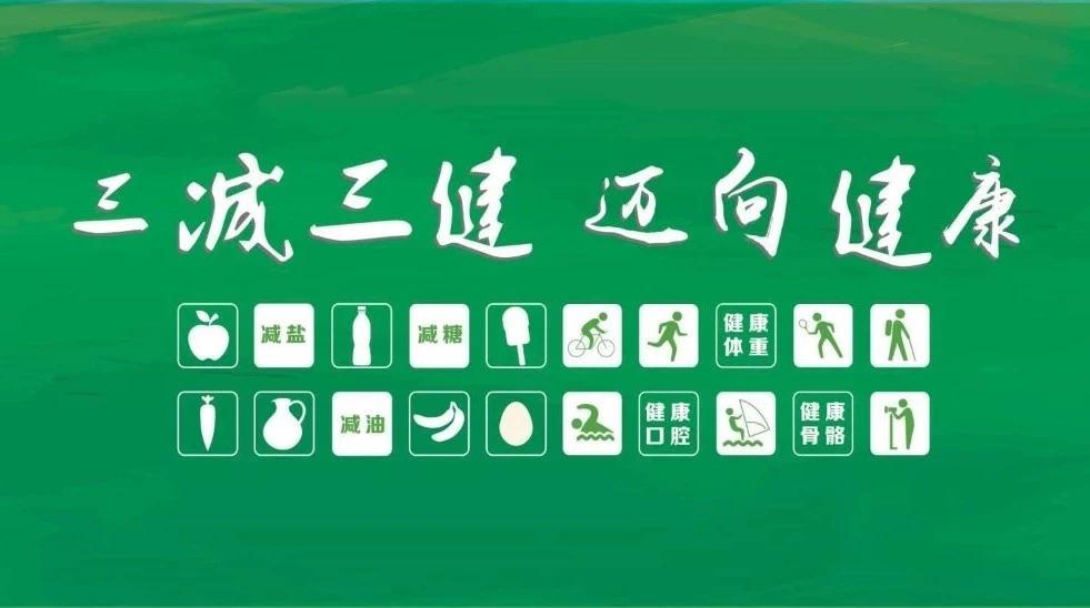 三减三健一起行动起来