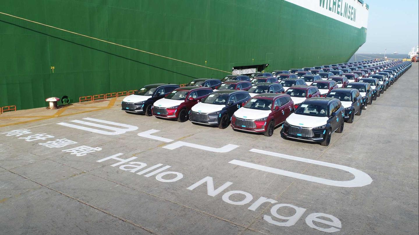 今年目标1,500辆比亚迪唐EV挪威交付已超千台- 知乎