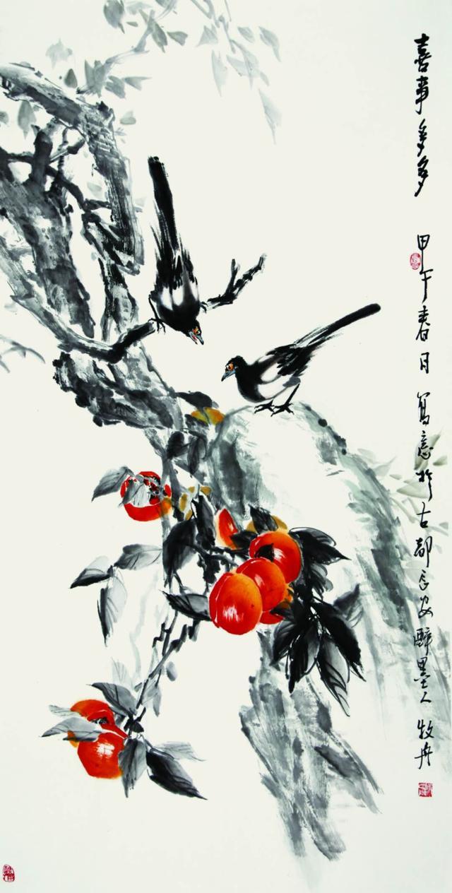 西安画家牧舟踏浪逐梦艺海荡舟