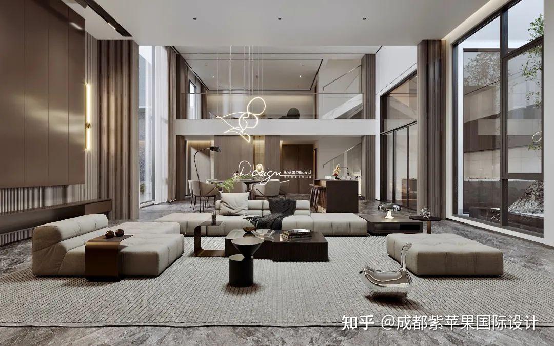 中德麓府大院藏月 | 350㎡台式极简设计 x 大宅至简 - 知乎
