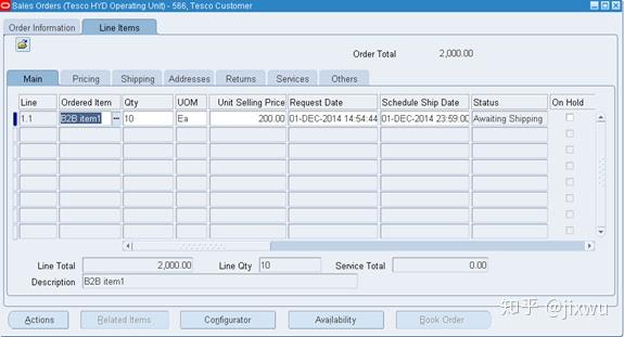 Oracle EBS R12 Order Management Back to Back Order - 知乎