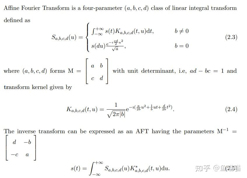 AFDM技术学习 - 知乎