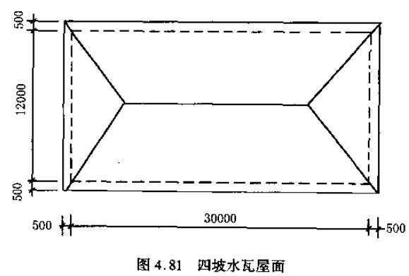 房屋四坡水设计图图片