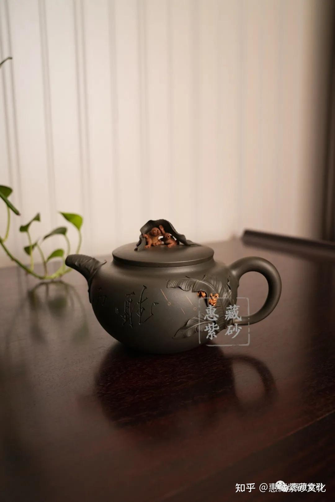 惠藏紫砂听雨名家李涵鸣紫砂壶的自然之趣