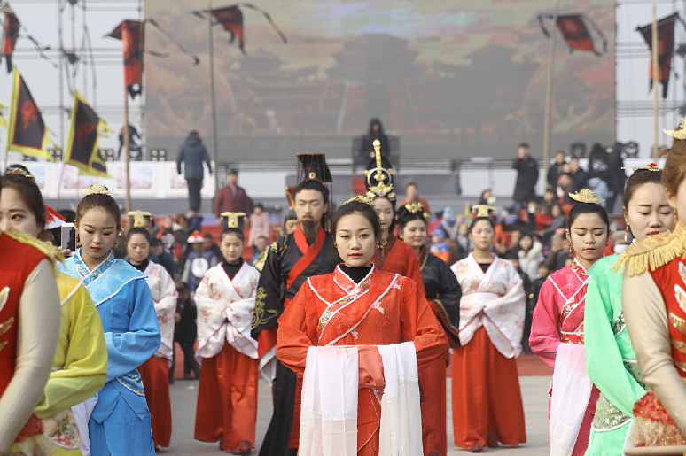 邯郸庙会春节逛庙会就去赵王欢乐谷庙会