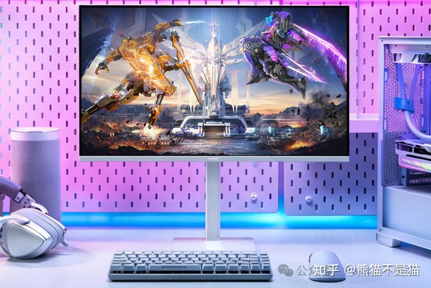 618海景房显示器怎么选?盛色这几款白色电竞屏,我给你捋明白了