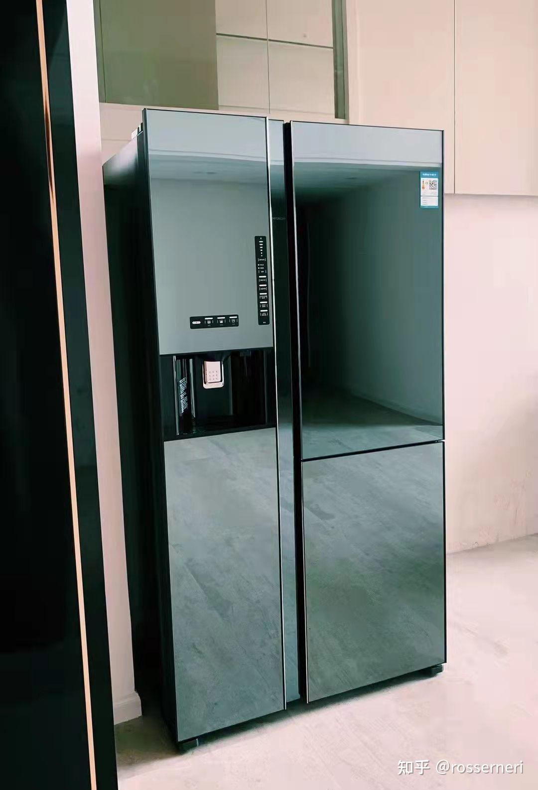 日立冰箱750kcx水晶镜面690水晶镜面